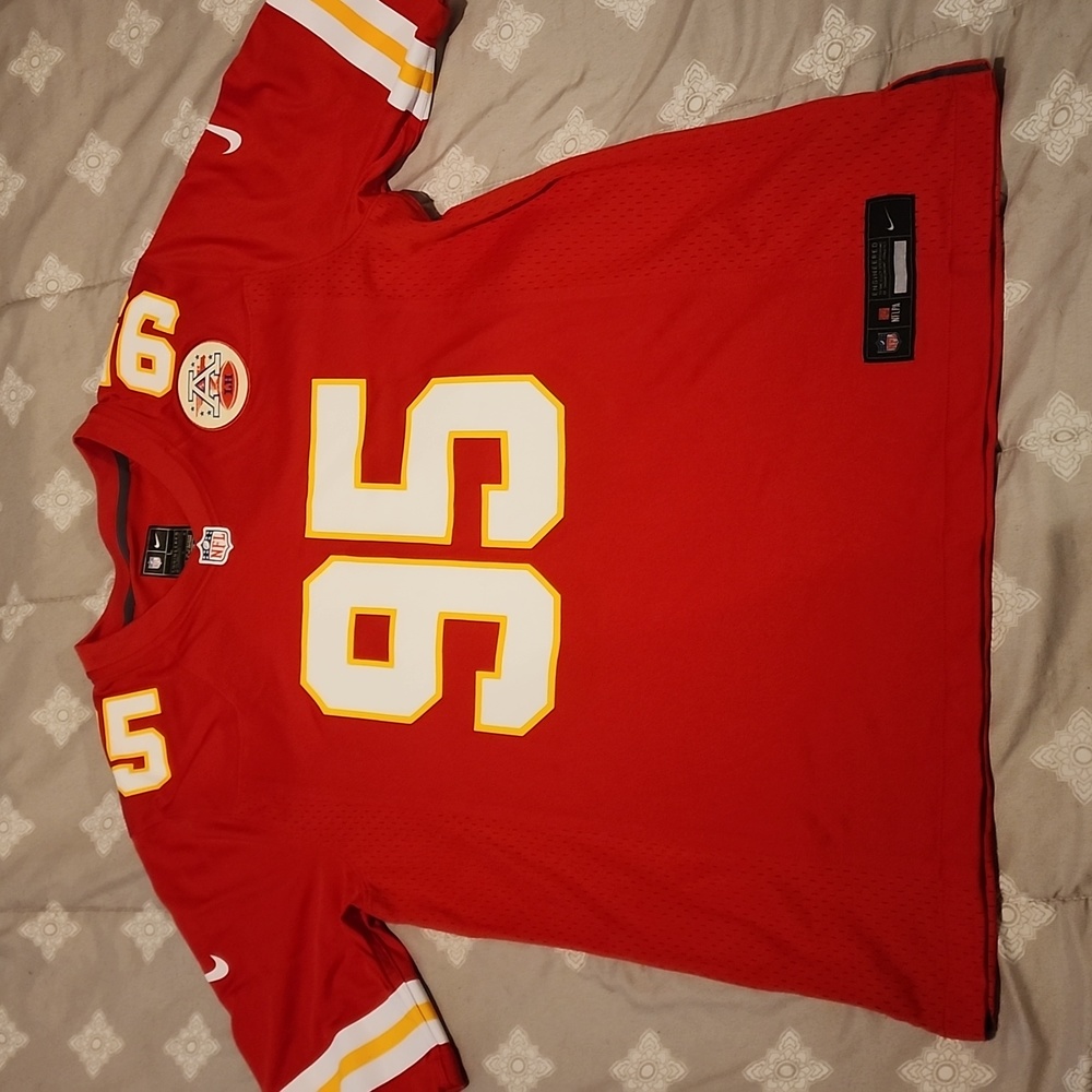 AUTHENTIC NFL CHIEFS JERSEY